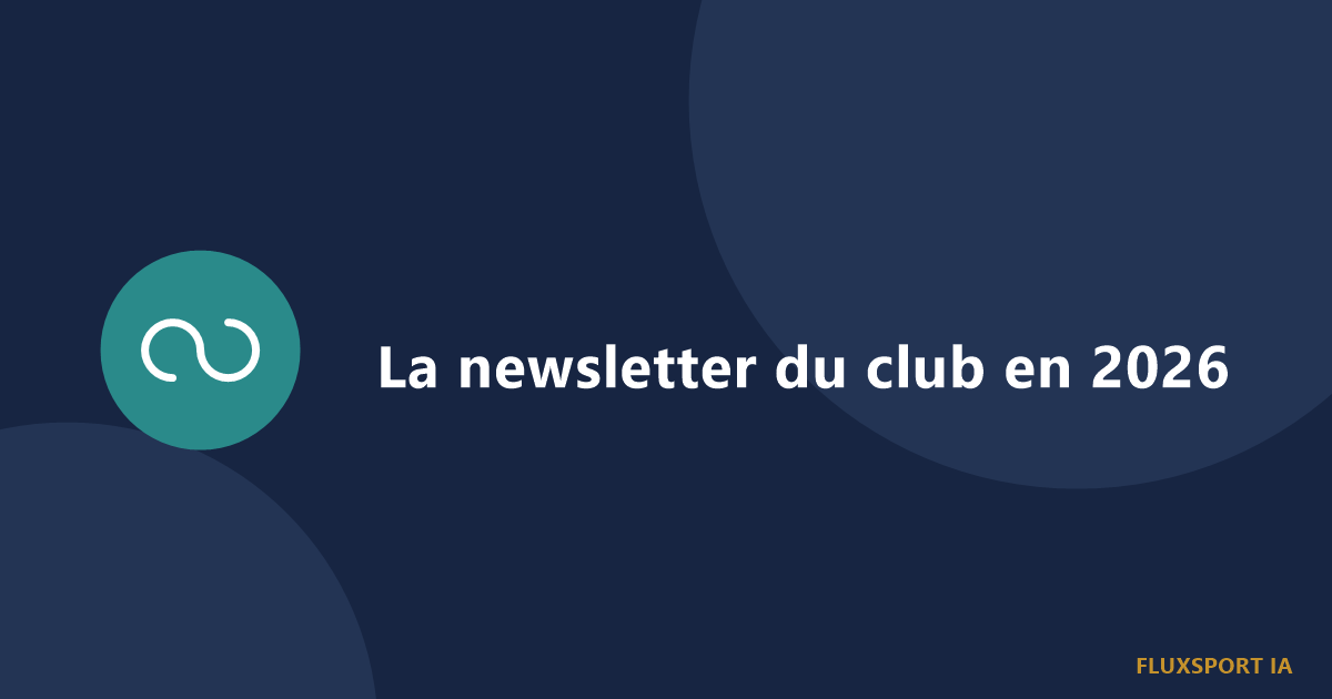Enveloppe ouverte symbolisant une newsletter de club performante