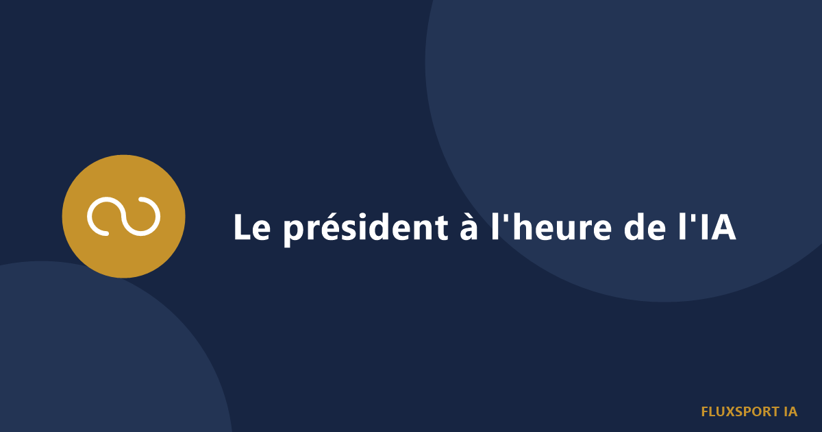 Couronne stylisée symbolisant le rôle de président de club à l'heure de l'IA